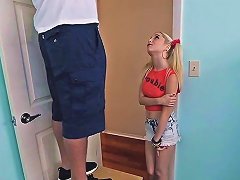 GotPorn Skinny Teen Schoolgirl Jumps On A Huge Hard Dick For Bj