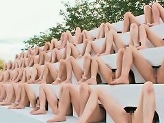Heap Of Horny And Naked Asian Girls