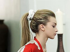 NuVid Extremely Tiny And Flexible Teen With Small Frame Sonya